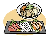 イラスト:午後のエネルギー補給