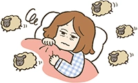イラスト：睡眠障害